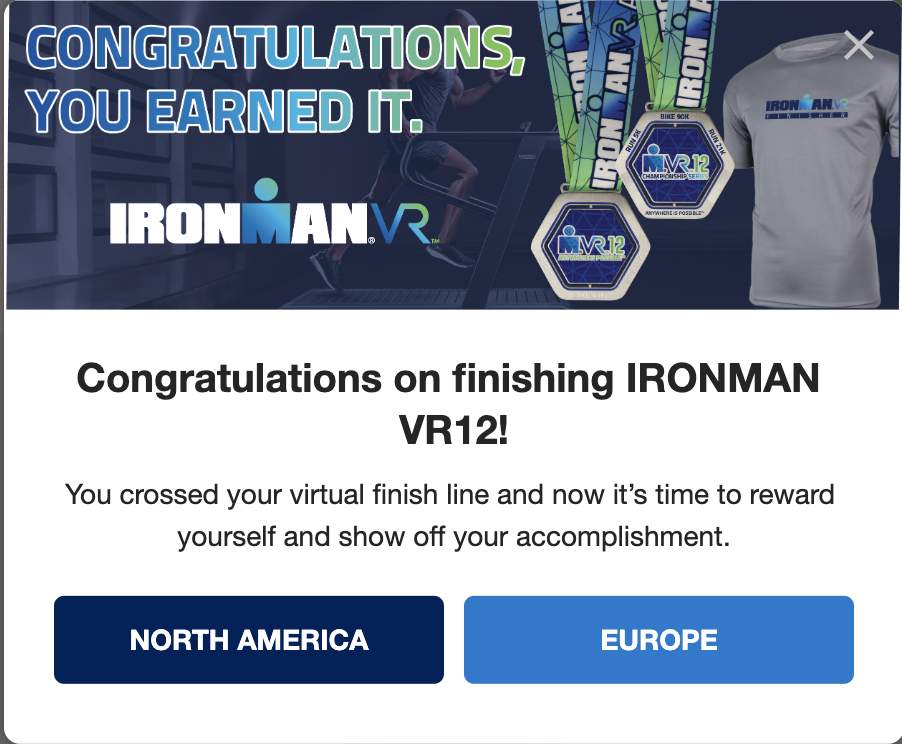 IronMan VR 12 - Half IronMan Distance
